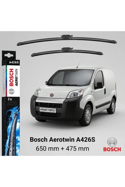 Bosch Lame ștergătoare Fiat Fiorino Box Body/MPV 225 din 12.2007 |   Aerotwin...