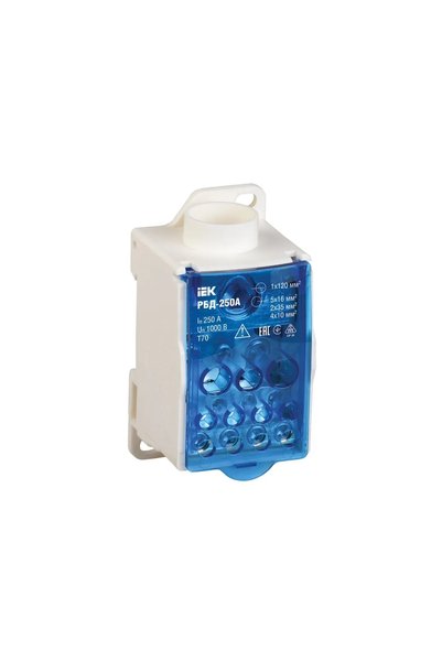 İEK DIN rail distribution block РБД-250A