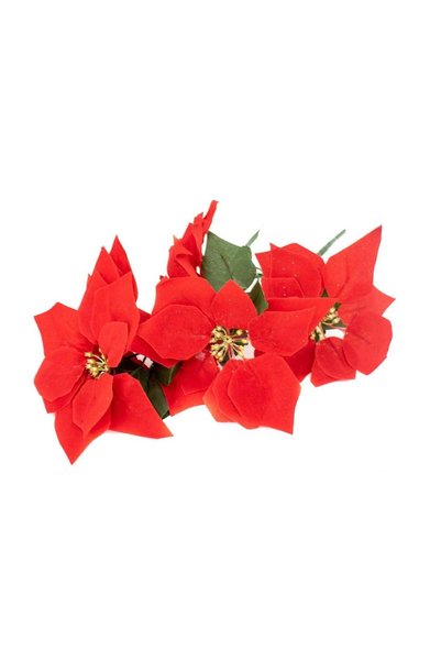 OEM Floarea Artificiala Craciunita Buchet 5 Flori