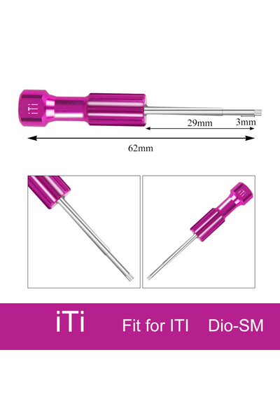 Choice ITI High quality Dental Laboratory Stainless Steel Implant Screw Drive...