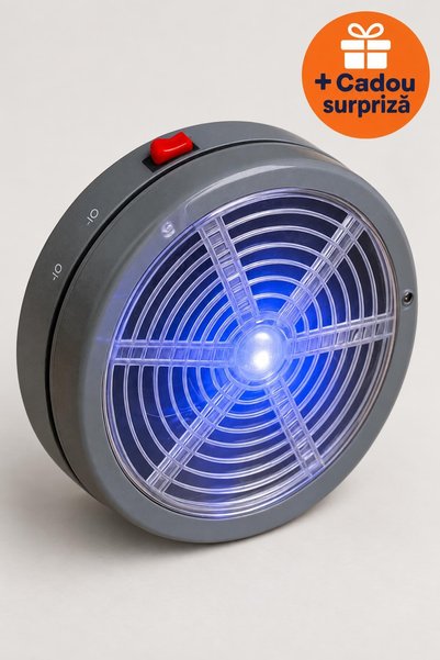 OferteTop Dispozitiv Anti-Țânțari și Muște cu Încărcare Solară, Fără Chimical...