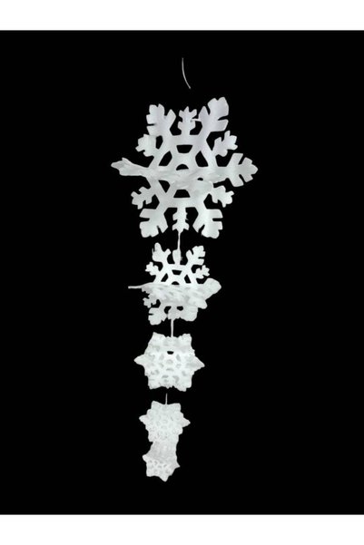 OEM Large 3D Snowflakes 5/Set
