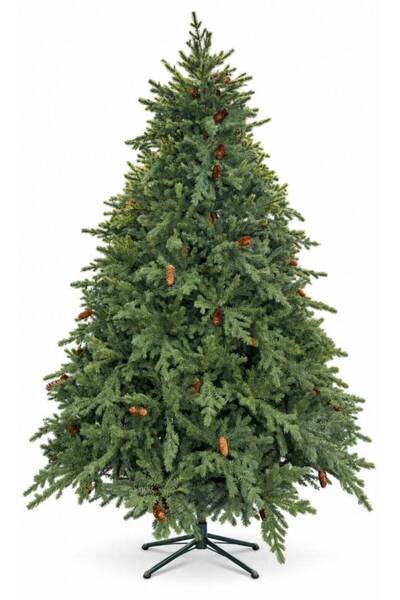 OEM Green Artificial Christmas Tree with 3D Cones and Branches, 180 cm