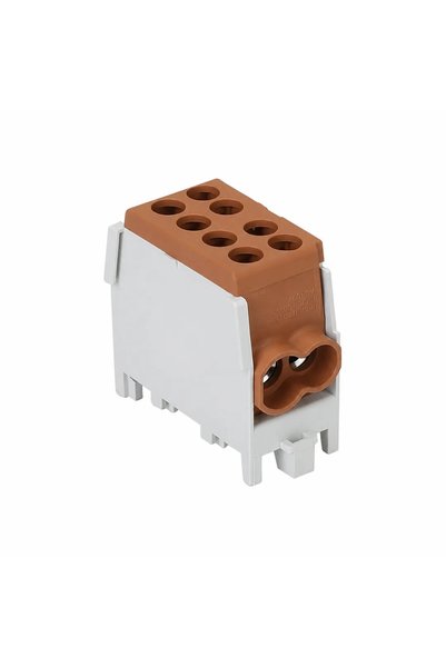 Elvon Bloc de distribuție ELV42679 100 A, intrare 1x25 mm², ieșiri 1x25 și 2x...