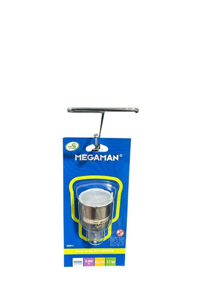 MEGAMAN Bec LED GU10 11W – 4000K Alb Rece, Reflectorizant, Economie de Energi...