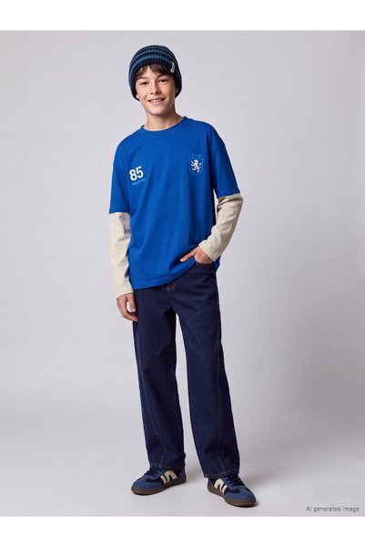 LC Waikiki Baggy Fit Boy's Jean Trousers