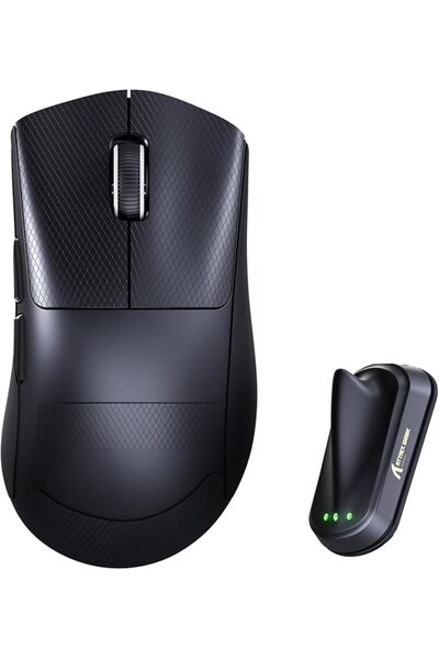SiLabor X Attack Shark ATTACK SHARK V8 8000Hz Wireless Gaming Mouse, Nordic 5...
