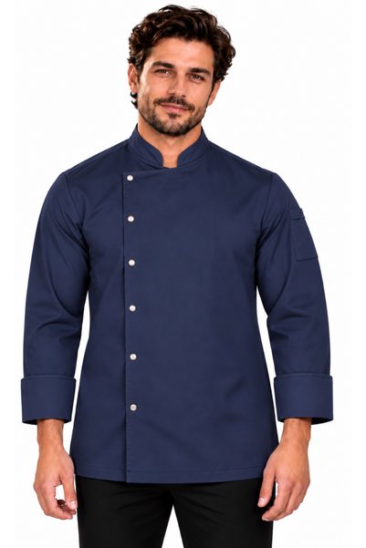 m matbah Gabardine Fabric Long Sleeve Beige, Light Navy, Red, Fold over Cuff ...