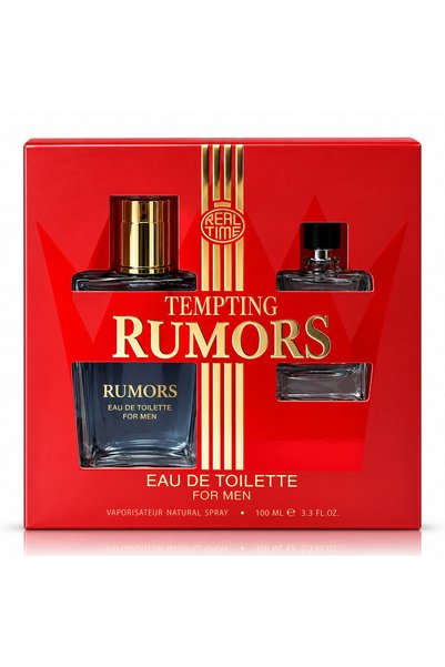 Real Time Set cadou parfum pentru bărbați, Tempting Rumors Men, EDT 100 ml + ...