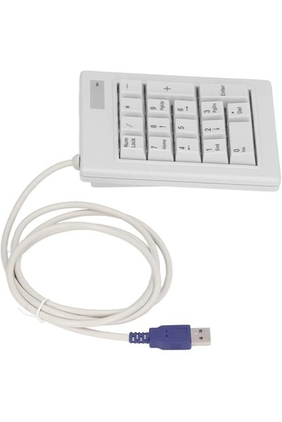 Generic Mechanical Numeric Keypad, Plug and Play USB HD Numeric Keypad Inline...