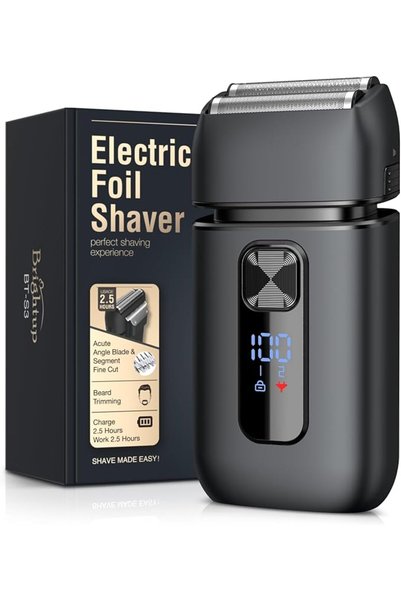 Brightup Foil Shaver for Men, Electric Razor with Smooth Close Shaving