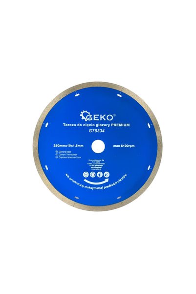 GEKO Disc diamantat 250mmx10x1.6mm, PREMIUM G78334