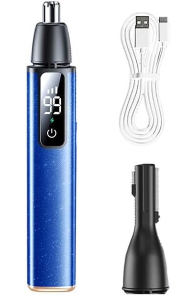 Generic Electric Ear Nose Hair Trimmer ReСһаrɡеable Туρе-С Fast Сһаrɡiпɡ Port...