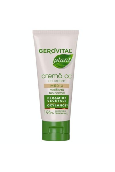 GEROVITAL Mattifying CC Cream with Plant Ceramides, for Normal Skin - Plant C...