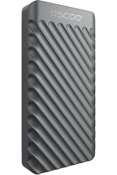 Oscoo قرص تخزين SSD محمول بسعة 2 تيرابايت، USB-C USB 3.2 Gen2 بسرعة تصل إلى 2...