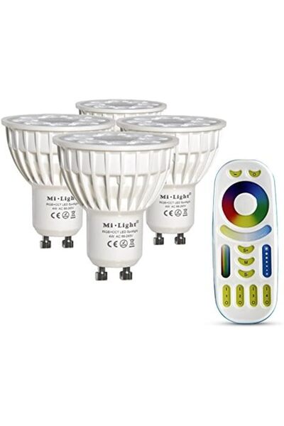 GENERAL لايت يو ® , 1x لمبة LED GU10 RGB + CCT بقوة 4 واط مع تغيير الألوان ود...