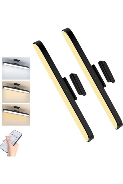 GENERAL Dimmable LED Under Cabinet Kitchen Lights, 3 Colors Adjustable Stick ...
