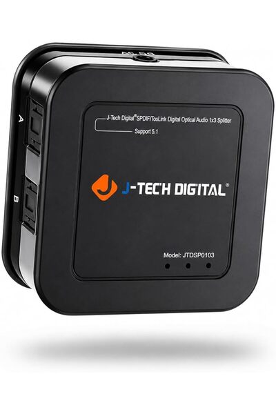 GENERAL موزع HDMI 4K 60Hz 1X4 متعدد الدقة (MRO) من J-Tech Digital، موزع HDMI ...