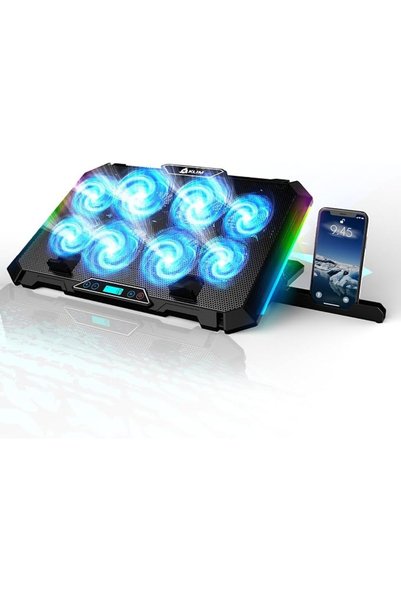Klim V8 Gaming Laptop Cooling Pad with 8 Fans + New Version 2024 + Gaming Lap...
