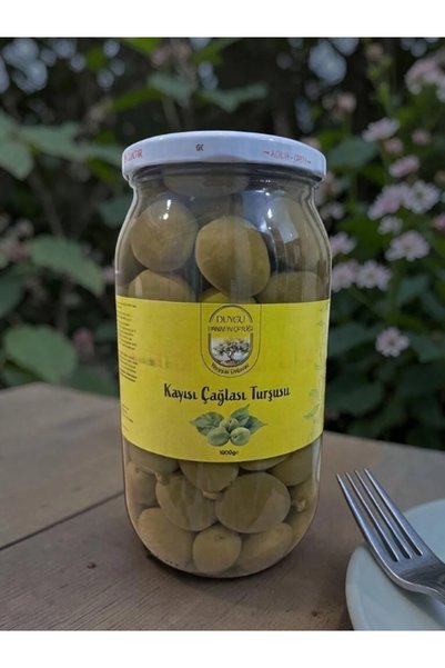 DUYGU HANIM'IN ÇİFTLİĞİ Çağla Turşusu 1000 Gr (Mezelik & Atıştırmalık)
