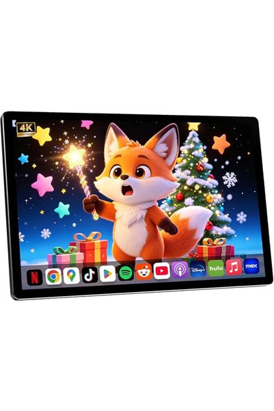 GENERAL 13'' Android Car TV Headrest Monitor Screen Back Seat Entertainment S...