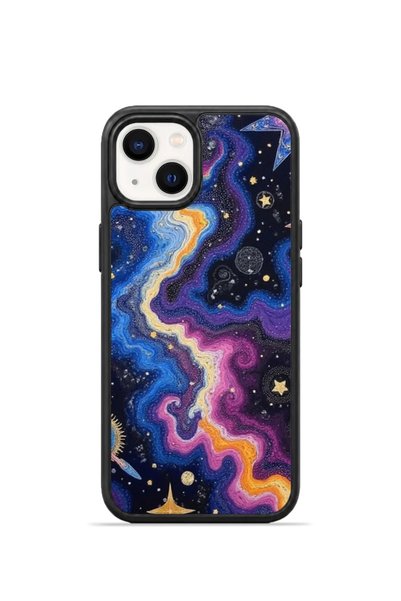 PiyasaSepeti غطاء هاتف iPhone 14 Plus من Vorian، تصميم "الثقب الأسود"، باللون...
