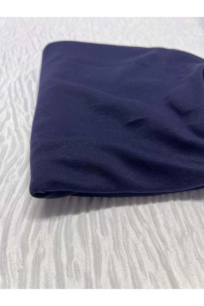 Yiğit Kumaş Interlock Fabric, Piece 85X175 cm - Navy Blue