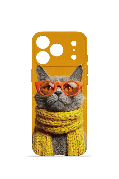 PiyasaSepeti iPhone 18 Pro Max Vorian Camera Protective Case with Yellow Scar...
