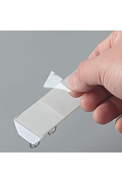 Generic Self Adhesive Curtain Rail - 3.9m, White Ceiling Bracket, No Drilling...