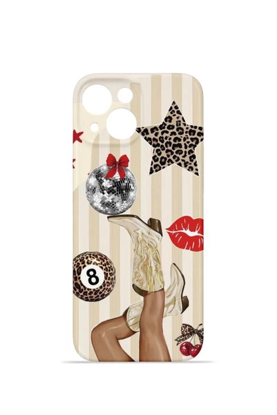 PiyasaSepeti غطاء حماية للكاميرا لهاتف iPhone 13، تصميم "فوريان ميكا"، بنقشة ...