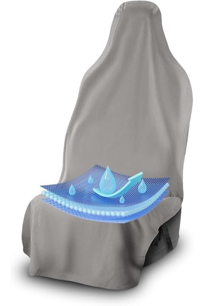 Waterproof Down Jacket Helionic UltraSport Waterproof Towel Car Seat Cover, U...