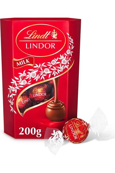 Lindt كرات ليندور من الشوكولاتة بالحليب 200 جرام
