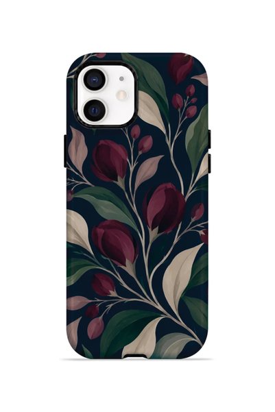 PiyasaSepeti غطاء "فاوريان" مزدوج الطبقات بتصميم "نايت بوتانيكا" لهاتف iPhone...