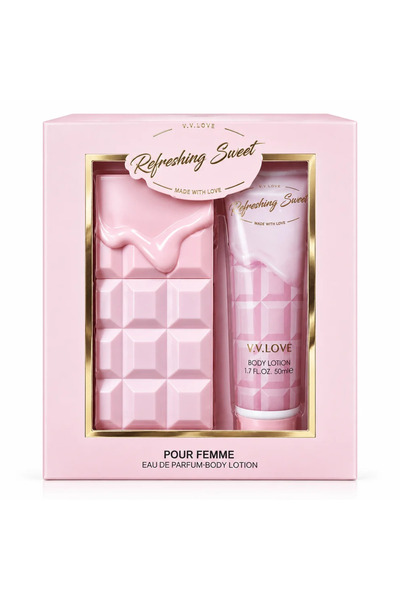 V.V.LOVE, Lot Of Cherry V.V.LOVE Refreshing Sweet Pour Femme – Set Cadou Feme...