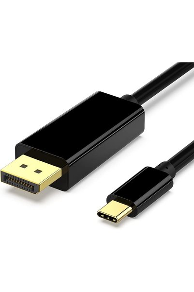 KASTWAVE USB C to DisplayPort Cable, 4K@60Hz Type C to DP 6ft Cord, Thunderbo...