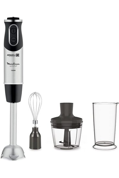 IZZY - MOULINEX خلاط يدوي Moulinex QuickChef DD65581 بقوة 1000 واط مع 10 سرعا...