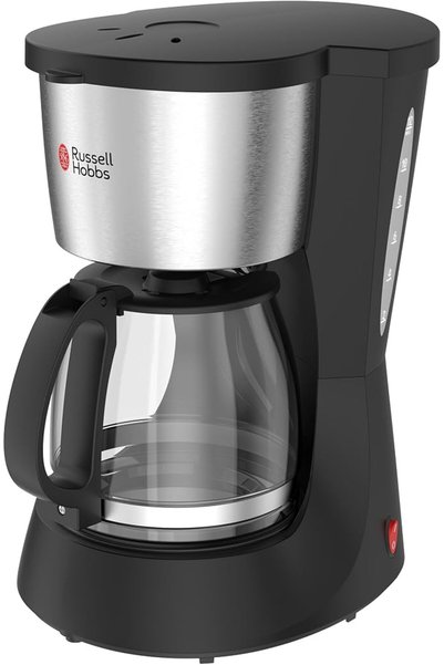 RUSSELL HOBBS ماكينة صنع القهوة، قوة 1000 واط، سعة 1.5 لتر، تصنع 12 كوبًا، مز...