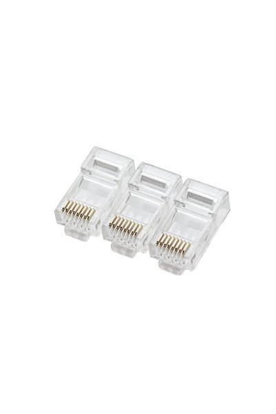 GENERAL 100 pcs Cat6 Crimp Connector RJ45 8P8C Ethernet Network Cable Modular...