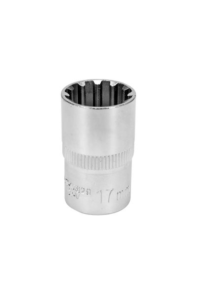 yato Spline socket wrench YT-14829 17 mm 38 mm 1/2 inch CrV blister
