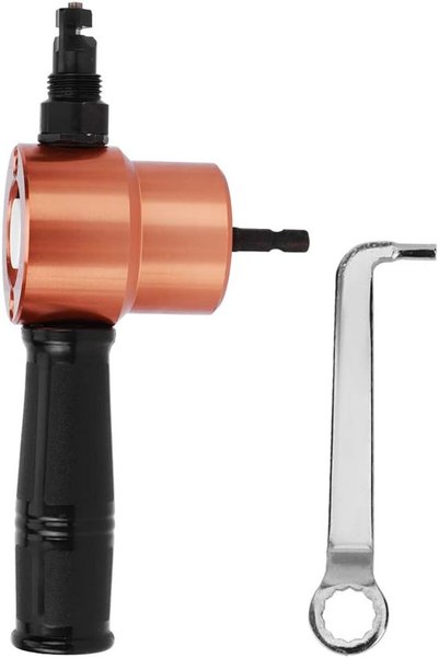 Hyuduo Double Headed Cutter for Sheet Metal Cutting Nibbler Power Drill Acces...