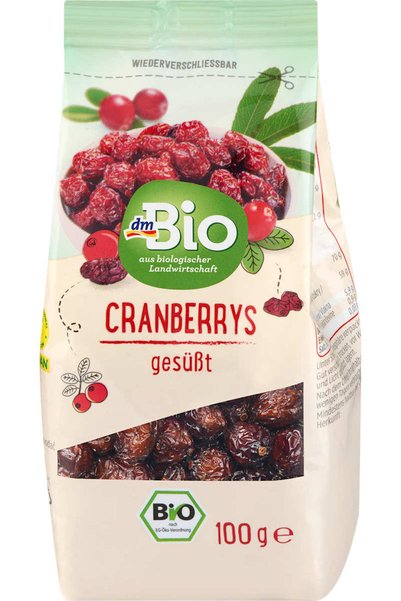 OEM Candied cranberries, 100 g