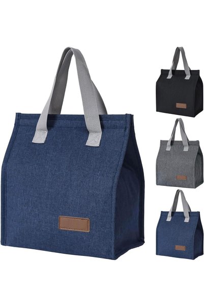 Emeralune Lunch Bag, Reusable Insulated Lunch Bag for Women Men Lunch Box Con...