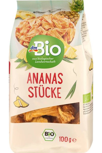 OEM Bucăți de ananas, 100 g