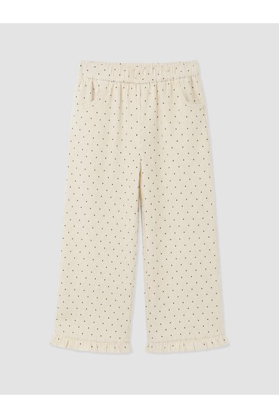 LC Waikiki بنطلون بناتي منقط