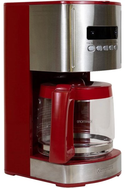 GENERAL Kenmore Aroma Control 12-Cup Programmable Coffee Maker, Stainless Ste...