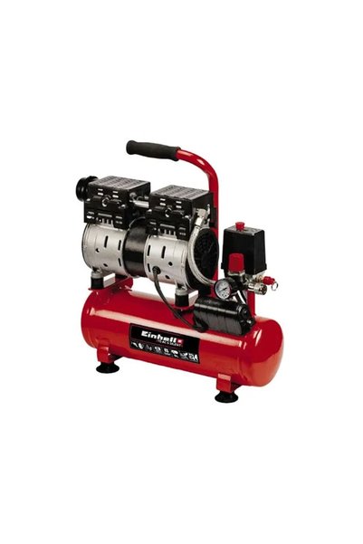 Einhell Compresor de aer TE-AC 6 Silent 550 W 8 bar fără ulei