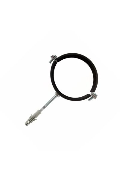 Lider Steel fixing clamp 60–64 mm with rubber gasket, 1 pc.