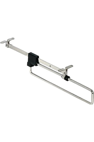 OEM Häfele στήριγμα κρεμάστρας 410mm γκρι μεταλλικό