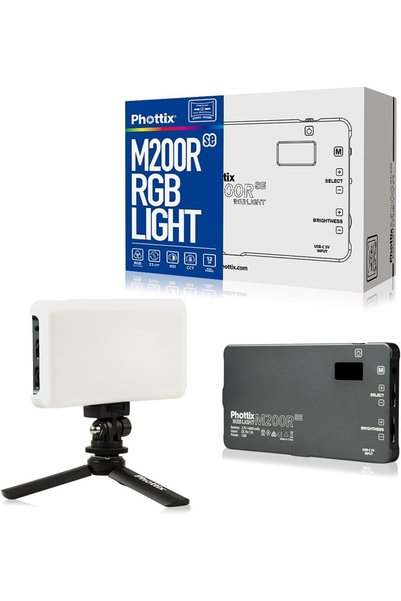 Generic مصباح LED RGB من فوتوكس، موديل M200R SE.