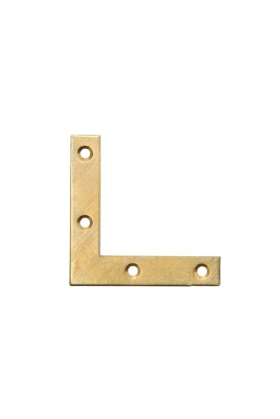 Crisso Flat corner for windows Crisor 398601 60 x 15 x 1 mm yellow galvanized...